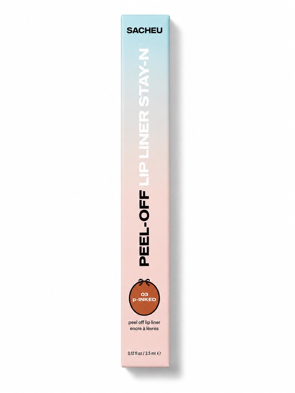 Sacheu Peel-Off Lip Liner Stay-N (03 P-Inked)